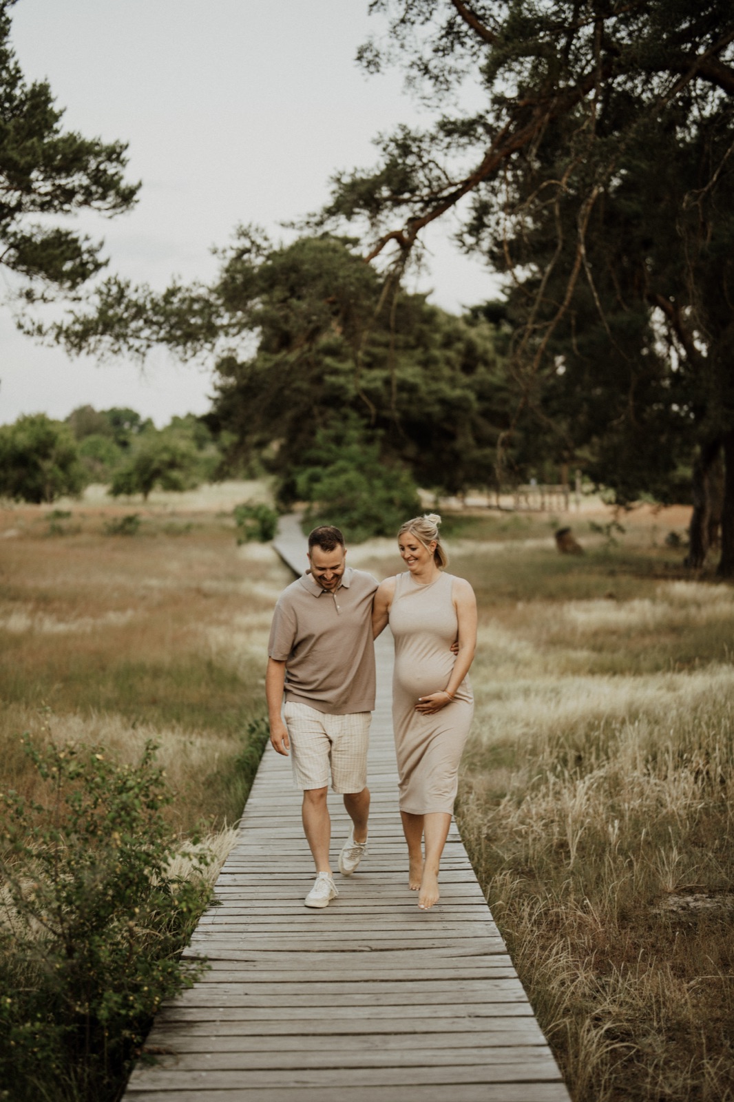 Babybauch-Shooting - werdende Eltern